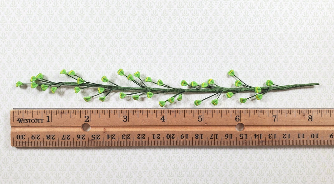 Dollhouse Clover Vine 1:12 Scale Miniature Garden Plant Greenery - MiniatureCrush