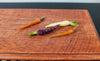 Dollhouse Colorful Carrots x4 Random Colors 1:12 Scale Miniature Food Handmade