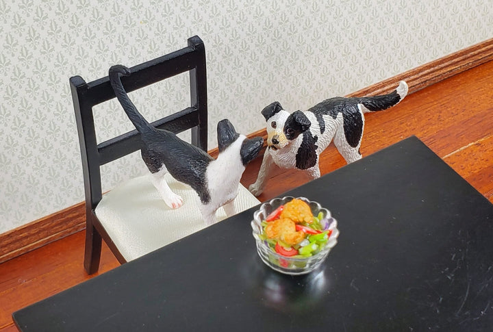 Dollhouse Dog Collie Mixed Breed Pet Standing 1:12 Scale Miniature Animal - Miniature Crush