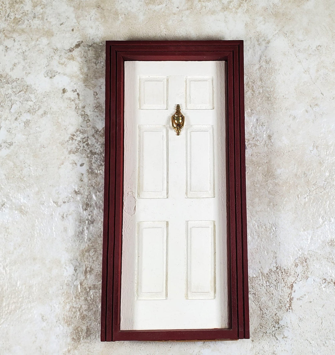 Dollhouse Door Knocker Movable Gold Brass Metal 1:12 Scale Miniature - MiniatureCrush