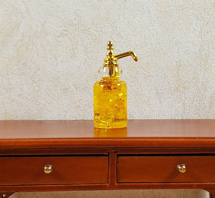 Dollhouse Flavored Syrup Pump Orange Marmalade 1:12 Scale Kitchen Food - MiniatureCrush