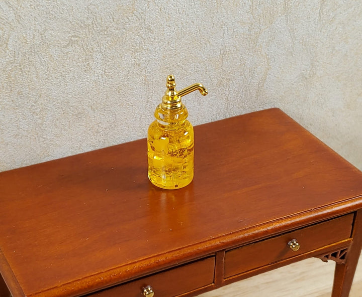 Dollhouse Flavored Syrup Pump Orange Marmalade 1:12 Scale Kitchen Food - MiniatureCrush