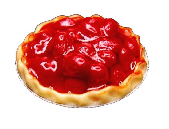 Dollhouse Fresh Strawberry Pie in Tin 1:12 Scale Miniature Food Dessert Bakery - MiniatureCrush