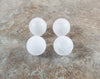 Dollhouse Frosted Glass Globes Shades 1:12 Scale Miniature DIY Lights MH686