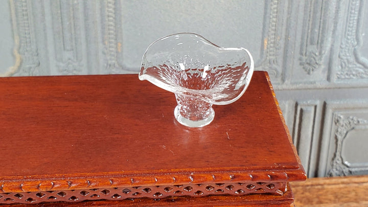 Dollhouse Fruit Bowl Crystalline Style Glass 1:12 Scale Handmade Philip Grenyer - Miniature Crush