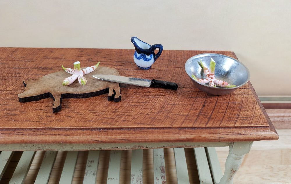 Dollhouse Ginger Root 2 Bunches 1:12 Scale Miniature Food Kitchen Grocer - MiniatureCrush