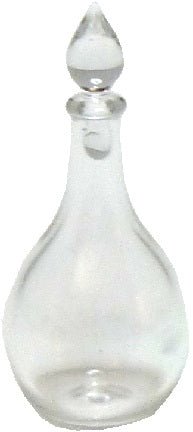 Dollhouse Glass Decanter with Top 1:12 Scale Miniature Decoration Drinks - MiniatureCrush