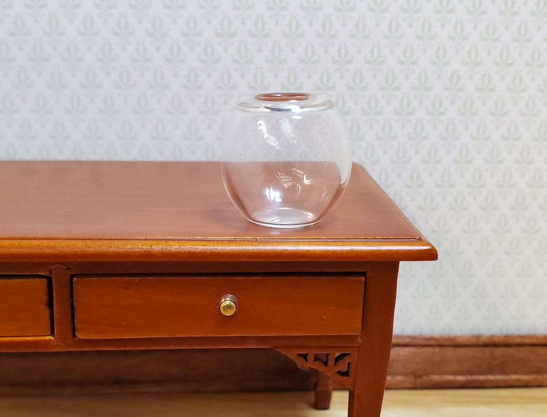 Dollhouse Glass Fish Bowl Medium 1:12 Scale Miniature Decorations Pets - MiniatureCrush