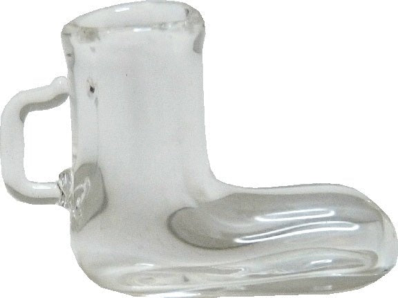 Dollhouse Glass Shoe Mug with Handle 1:12 Scale Miniature Kitchen - MiniatureCrush