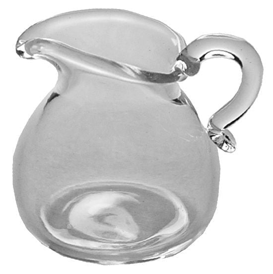 Dollhouse Glass Water Pitcher 1:12 Scale Miniature Kitchen Decoration - MiniatureCrush