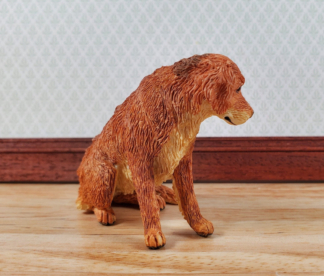 Dollhouse Golden Retriever Dog Pet 1:12 Scale Miniature Animal - Miniature Crush