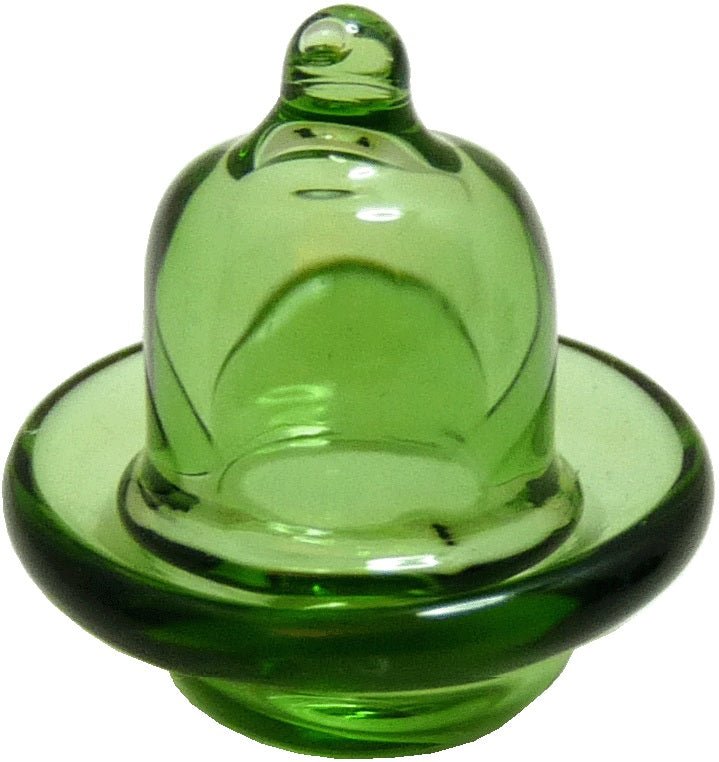Dollhouse Green Glass Dish with Lid 1:12 Scale Miniature Kitchen Dining Decor - MiniatureCrush