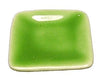Dollhouse Green Square Ceramic Serving Dish Plate 1:12 Scale Miniature