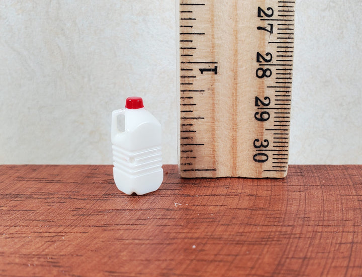 Dollhouse Half Gallon of White Milk 1:12 Scale Miniature Groceries Food Kitchen - MiniatureCrush