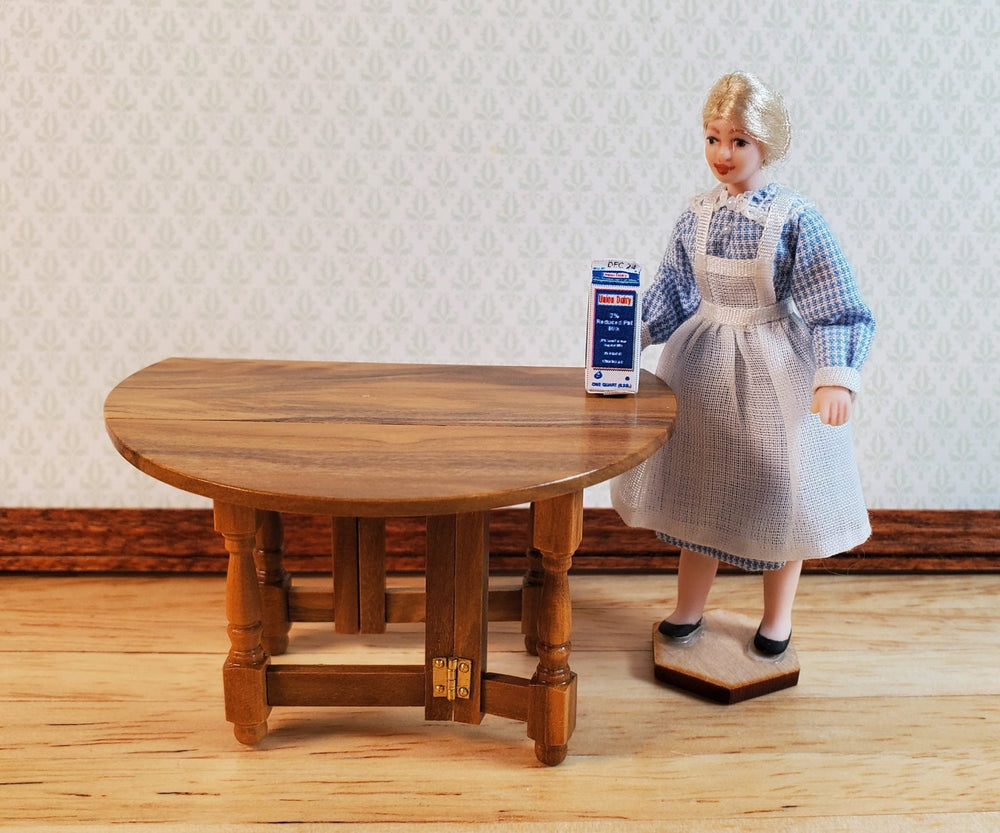 Dollhouse HALF SCALE Carton of Milk 1:24 Miniature Groceries - MiniatureCrush