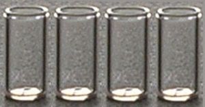 Dollhouse HALF SCALE Clear Water Glasses Set of 4 1:24 Miniature - MiniatureCrush