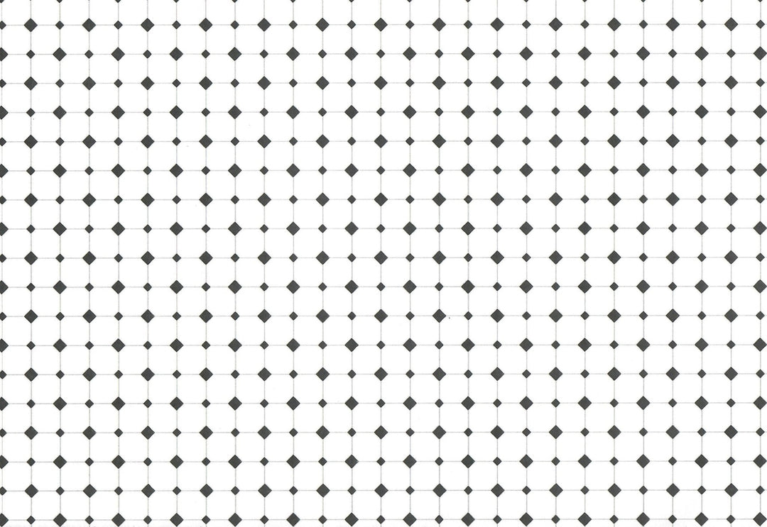 Dollhouse HALF SCALE Diamond Tile Paper Floor 3 Sheets 1:24 Miniature - MiniatureCrush