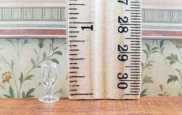Dollhouse HALF SCALE Narrow Wine Glass 1:24 Miniature Kitchen Dining - MiniatureCrush