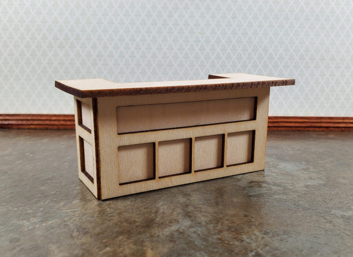 Dollhouse Half Scale Pub Bar DIY KIT Wood Tudor or Irish 1:24 Scale Miniature - Miniature Crush