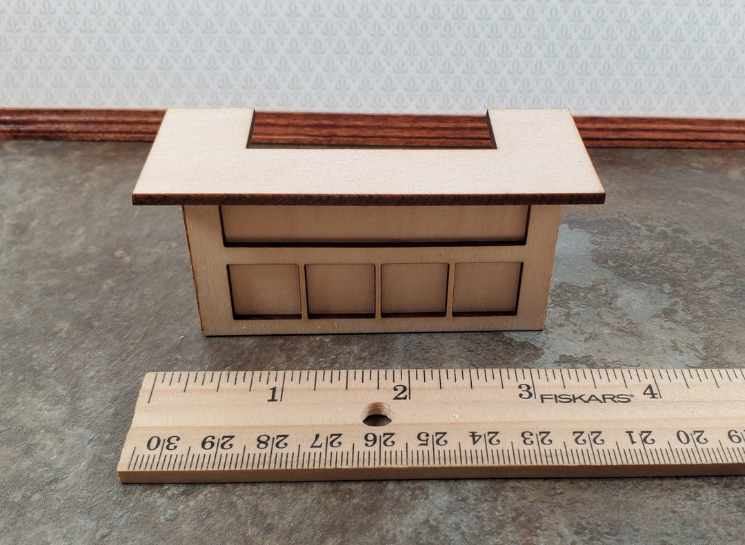 Dollhouse Half Scale Pub Bar DIY KIT Wood Tudor or Irish 1:24 Scale Miniature - Miniature Crush