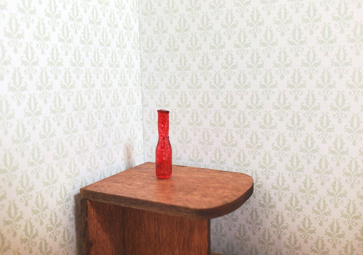 Dollhouse HALF SCALE Tiny Red Wine or Generic Bottle 1:24 Miniature - MiniatureCrush
