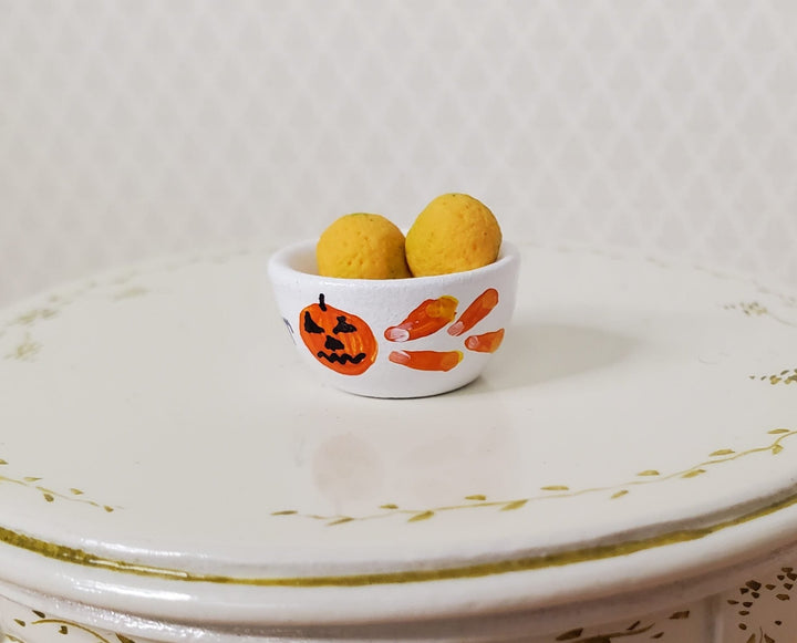 Dollhouse Halloween Trick or Treat Bowl 1:12 Scale Miniature - MiniatureCrush