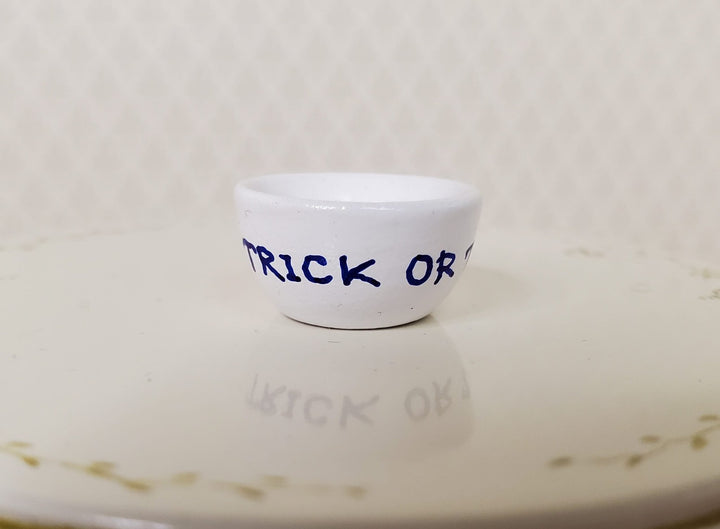 Dollhouse Halloween Trick or Treat Bowl 1:12 Scale Miniature - MiniatureCrush