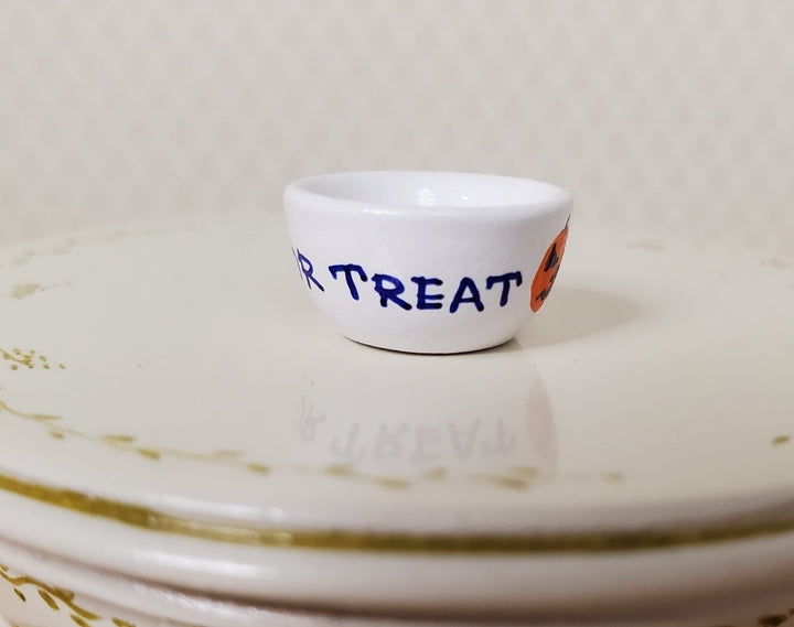 Dollhouse Halloween Trick or Treat Bowl 1:12 Scale Miniature - MiniatureCrush