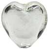 Dollhouse Heart Shaped Glass Bud Vase Clear 1:12 Scale Miniature
