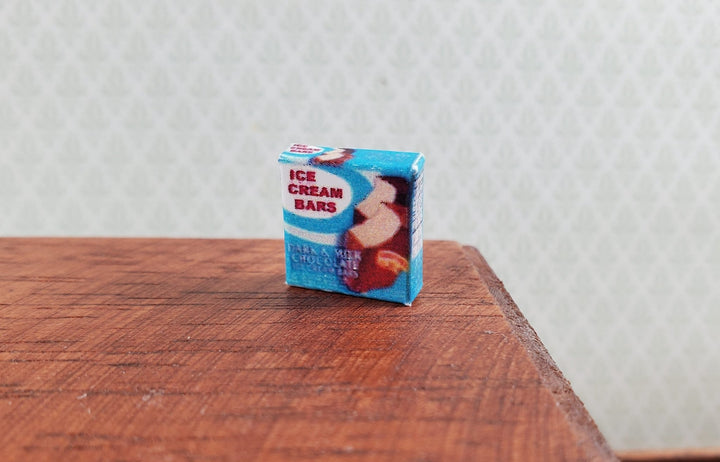 Dollhouse Ice Cream Bars Box Chocolate Vanilla 1:12 Scale Miniature Dessert Food - Miniature Crush