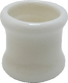 Dollhouse Large White Glazed Ceramic Planter 1:12 Scale Miniature - MiniatureCrush