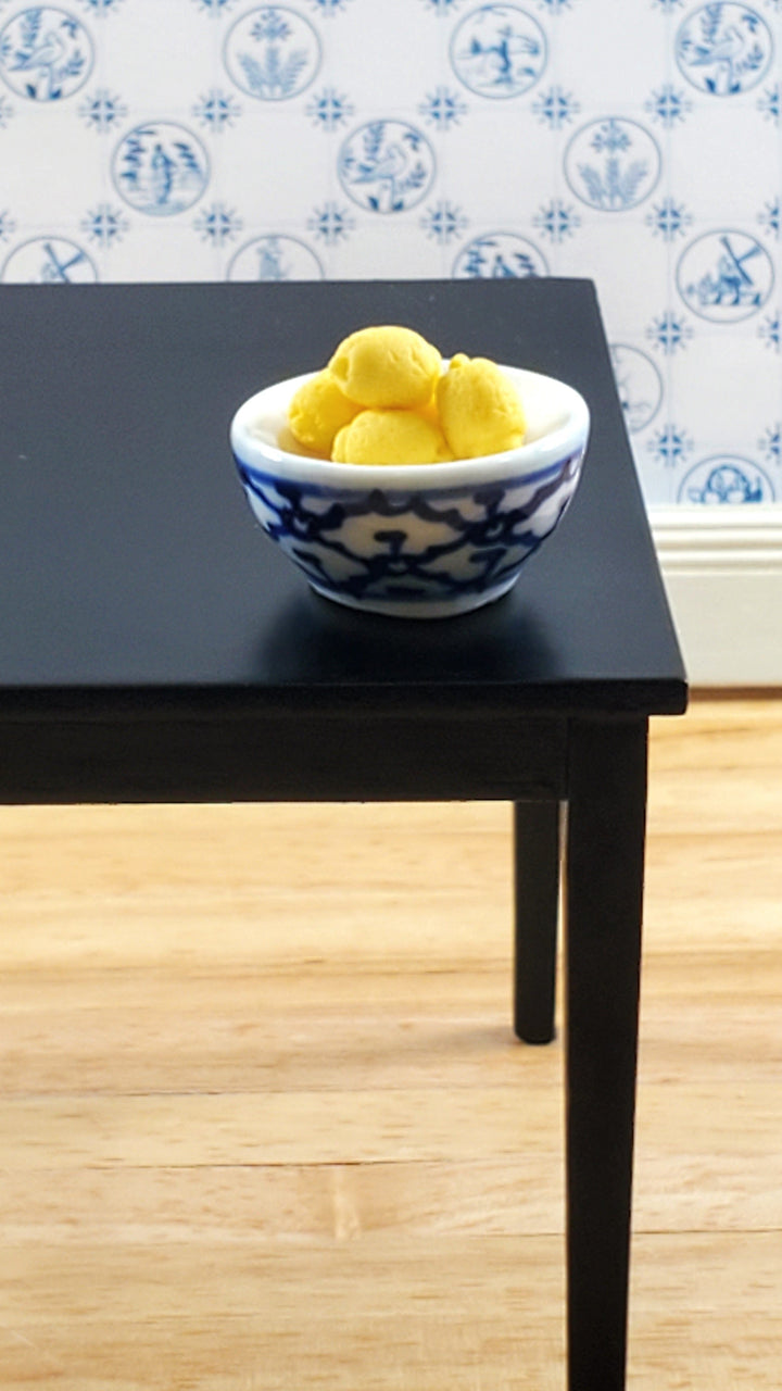 Dollhouse Lemons Yellow Set of 5 1:12 Scale Miniatures Kitchen Food - MiniatureCrush