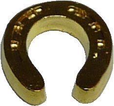 Dollhouse Lucky Golden Horseshoe 1:12 Scale Miniature - MiniatureCrush