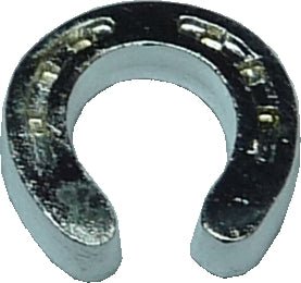 Dollhouse Lucky Silver Horseshoe 1:12 Scale Miniature - MiniatureCrush