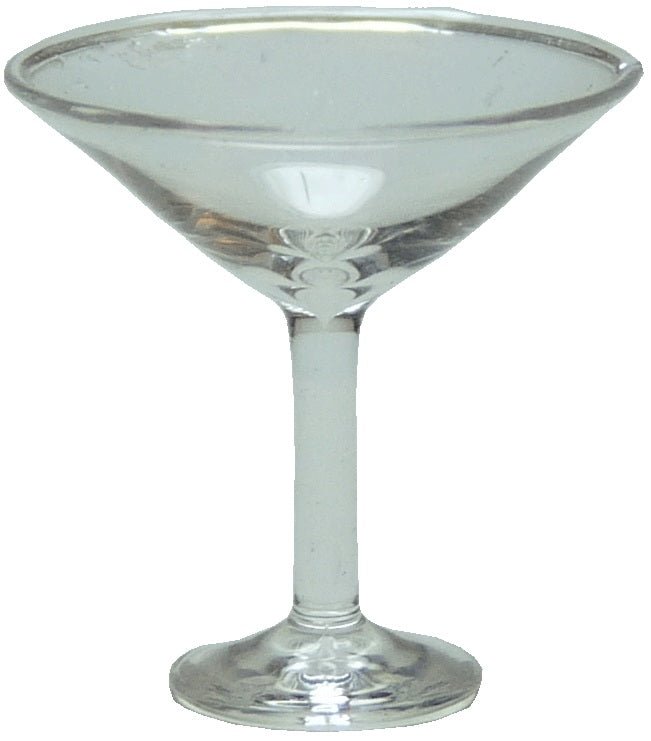 Dollhouse Martini Glass 1:12 Scale Miniature Kitchen - MiniatureCrush