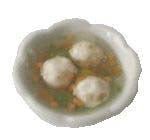 Dollhouse Matzo Ball Soup 1:12 Scale Miniature Food Kitchen - MiniatureCrush