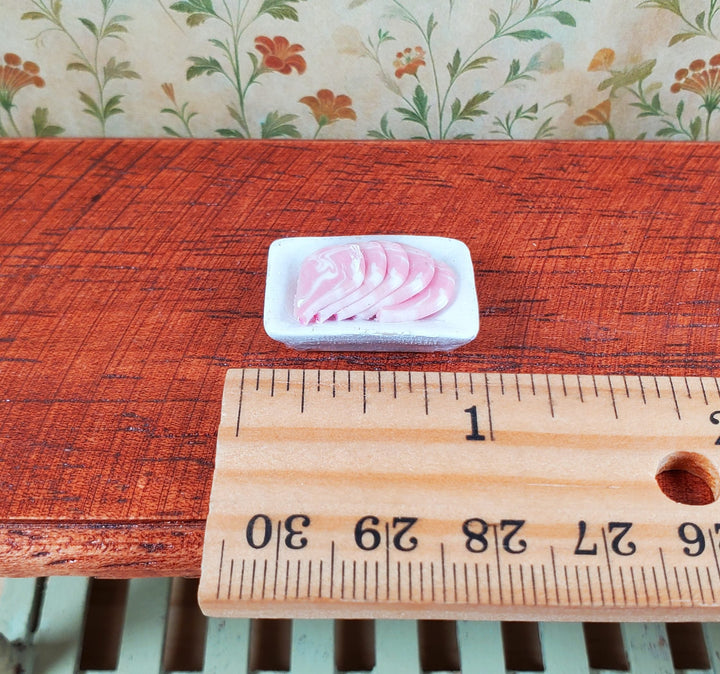 Dollhouse Meat Cuts Wrapped Pork 1:12 Scale Miniature Food Kitchen - MiniatureCrush