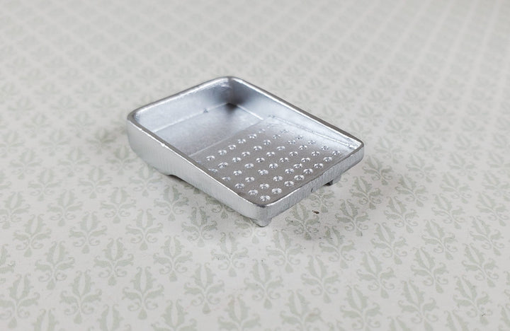 Dollhouse Metal Painting Pan Roller Tray 1:12 Scale Miniature Accessory - MiniatureCrush