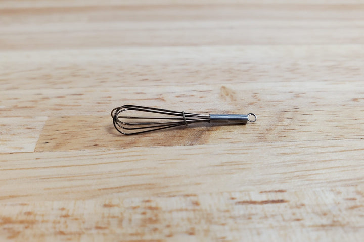 Dollhouse Metal Whisk 1:12 Scale Miniature Kitchen Utensil - MiniatureCrush