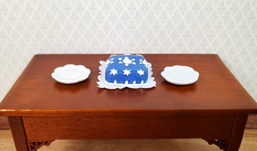Dollhouse Midnight Sky Cake 1:12 Scale Miniature Dessert Food Bakery - MiniatureCrush