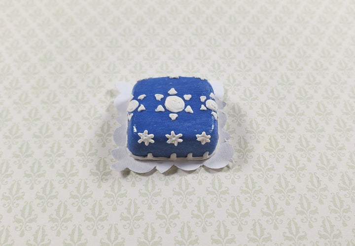 Dollhouse Midnight Sky Cake 1:12 Scale Miniature Dessert Food Bakery - MiniatureCrush