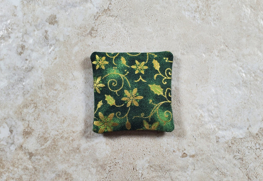 Dollhouse Miniature Christmas Green Poinsettia 1:12 Scale 1 1/2" - MiniatureCrush