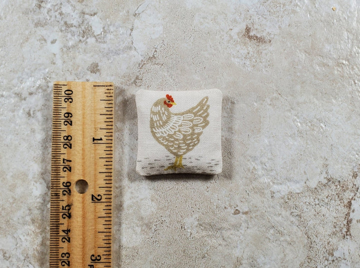 Dollhouse Miniature Tan Hen 1:12 Scale 1 1/2" - MiniatureCrush