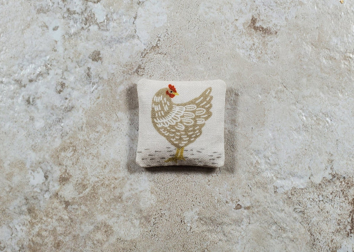 Dollhouse Miniature Tan Hen 1:12 Scale 1 1/2" - MiniatureCrush