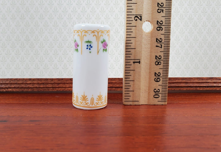 Dollhouse Miniature Umbrella or Cane Stand White Ceramic 1:12 Scale - Miniature Crush