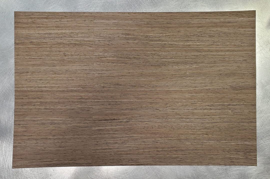 Dollhouse Miniature Wood Flooring Dark Real Wood 1/4" Planks 1:12 Scale 17" x 11" - MiniatureCrush