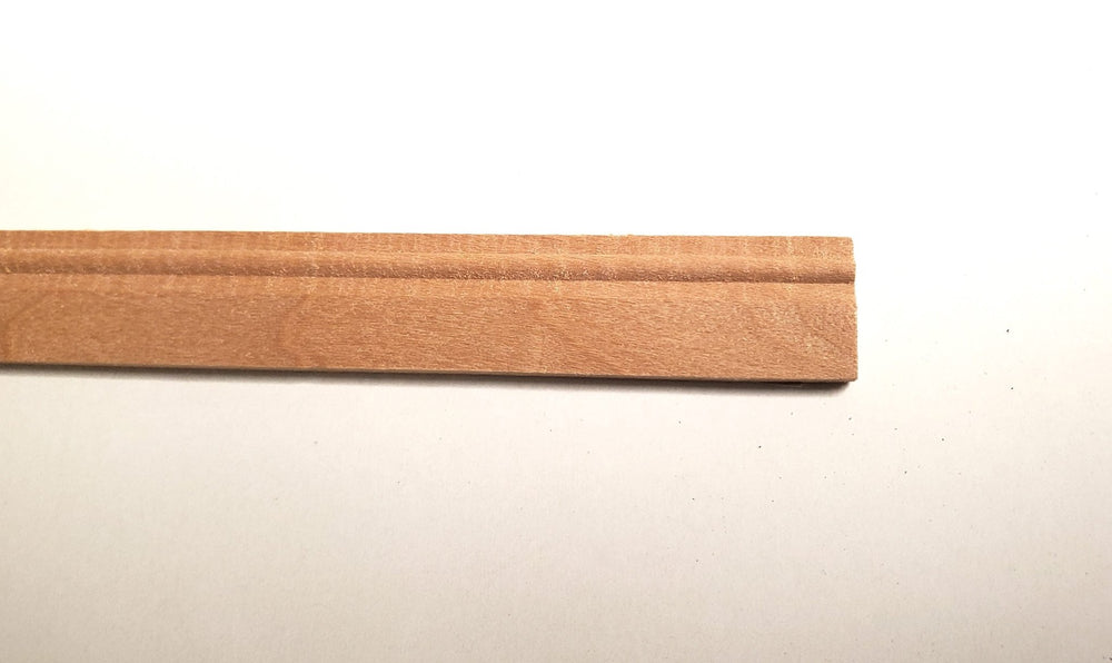 Dollhouse Miniatures Baseboard Trim Molding 9/16" x 18" long 1:12 Scale Skirting - Miniature Crush