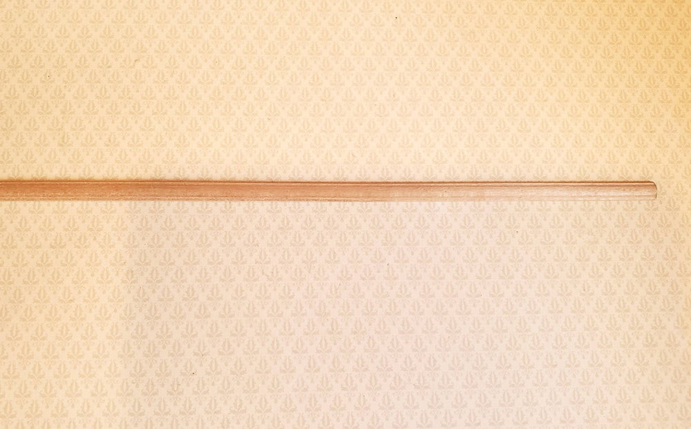Dollhouse Miniatures Chair Rail or Trim Molding 1/4" wide x 18" long 1:12 Scale - Miniature Crush