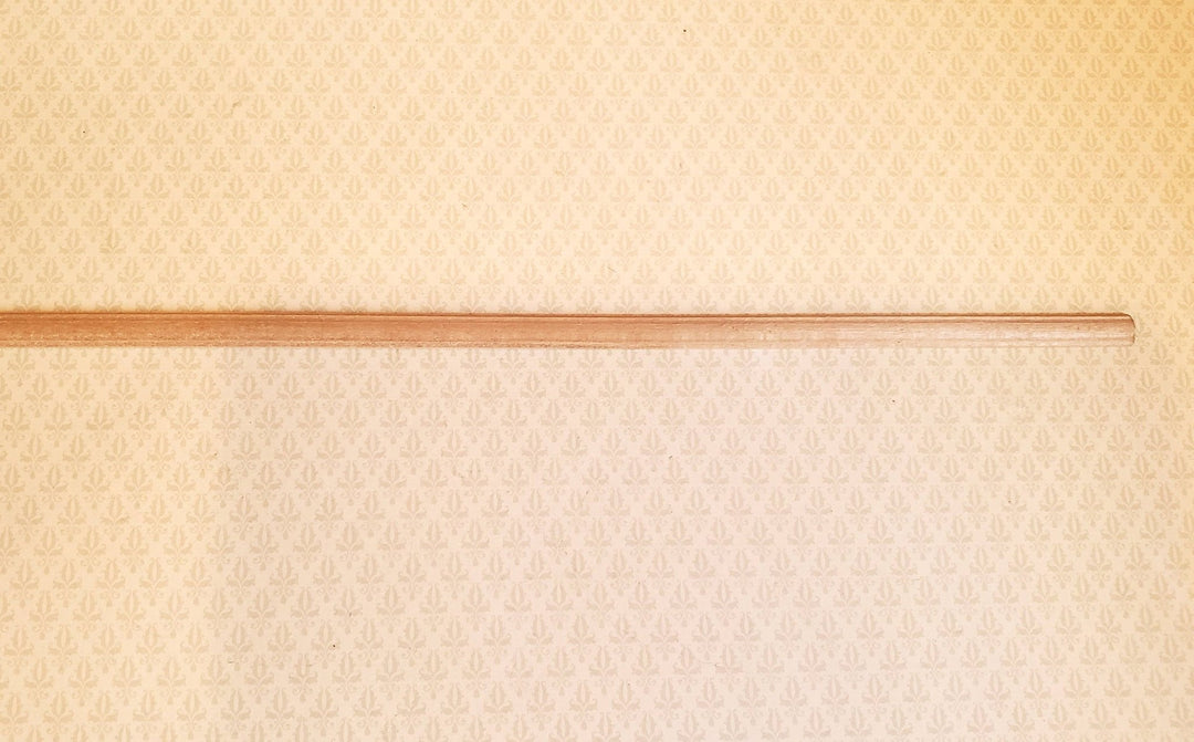 Dollhouse Miniatures Chair Rail or Trim Molding 1/4" wide x 18" long 1:12 Scale - Miniature Crush