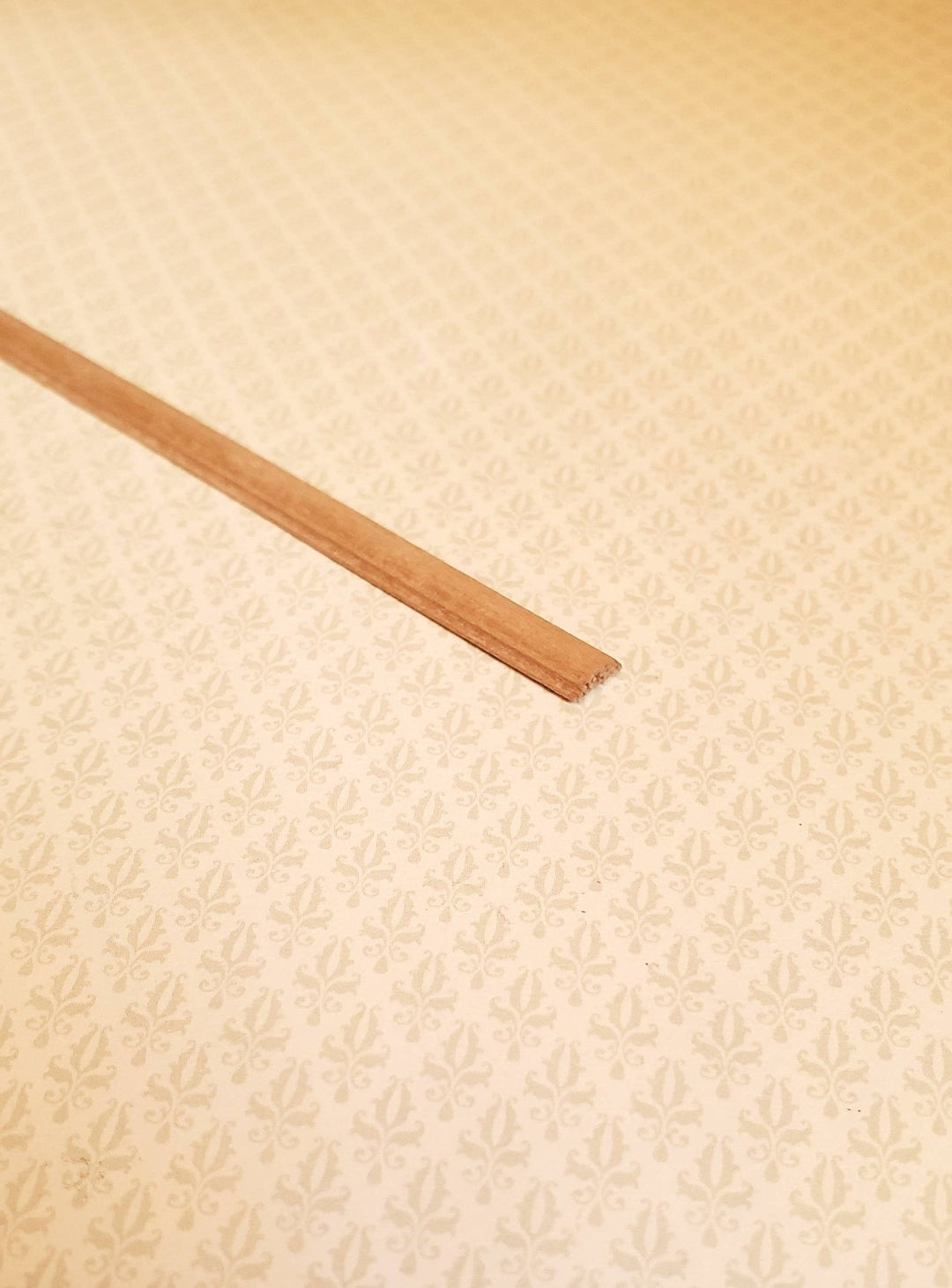 Dollhouse Miniatures Chair Rail or Trim Molding 1/4" wide x 18" long 1:12 Scale - Miniature Crush